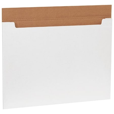 Bsc Preferred 30 x 22-1/2 x 1/4'' White Jumbo Fold-Over Mailers, 20PK M302214